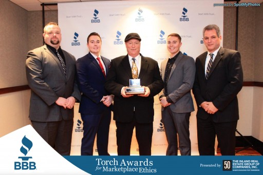 King Heating, Cooling and Plumbing Wins 2017 Better Business Bureau Torch Award for Marketplace Ethics