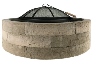 42" Acadia Lightweight Fire Pit Kit