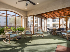 Newly Renovated, Enclosed Patio Area at Conservatory At Plano