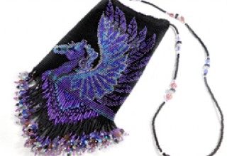 Beaded Pegasus Bag 