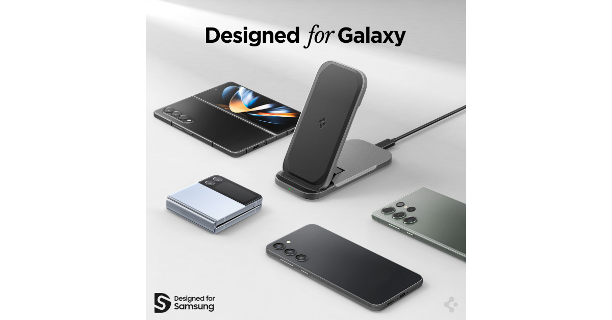 The New Spigen 'Designed for Samsung' Certified Wireless Charger Released