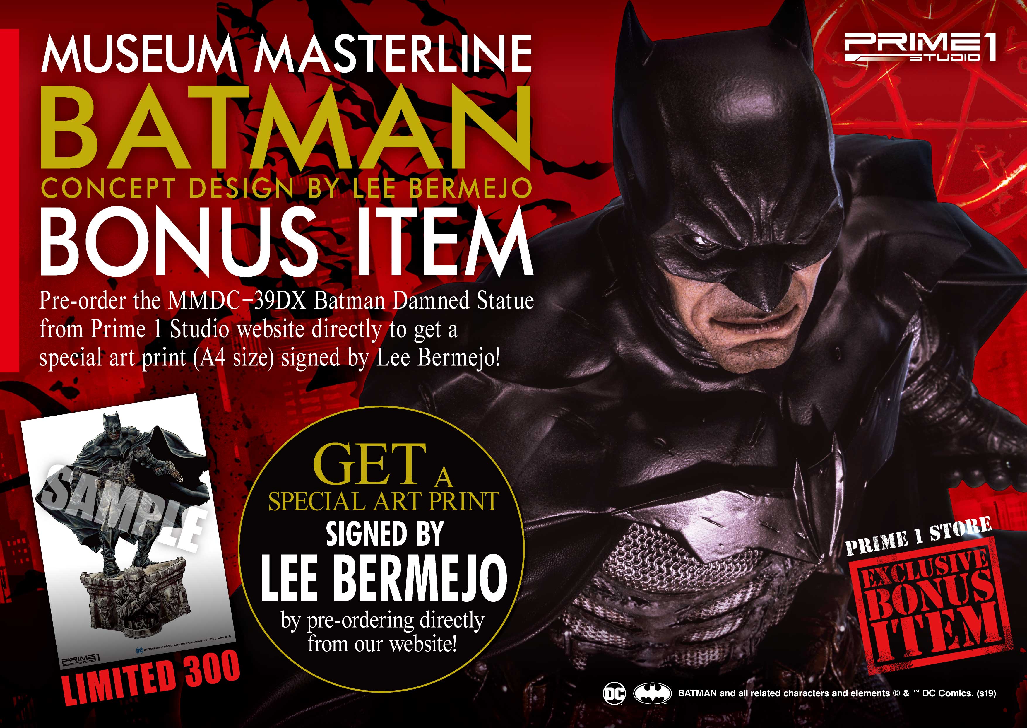 Prime 1 Studio is Presenting the 'Batman Damned' Statue, Designed by  Incredibly Talented American Comics Artist - Lee Bermejo 