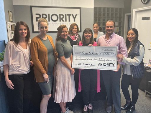 Priority Payments Local Joins the Fight Against Breast Cancer