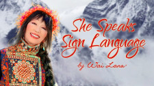 She Speaks Sign Language