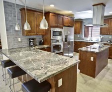 Beautiful Modern Kitchen From AGS Stone