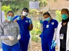 Gurnick Academy Students Helping at the Residential Care Facility for Seniors in Redwood City