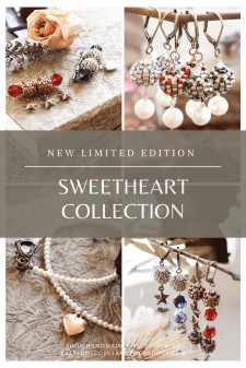 Sweetheart Collection by Kaleidoscopes And Polka Dots #handmadejewelry