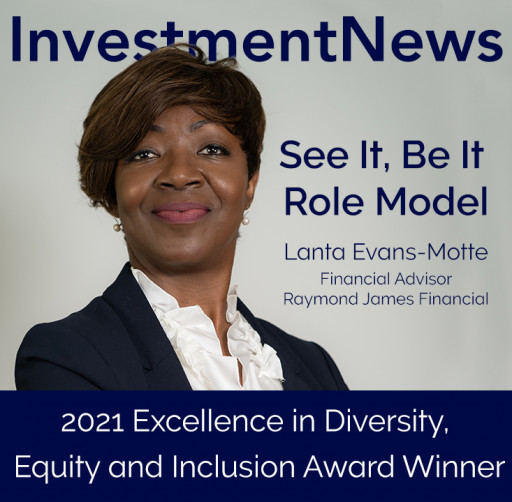 Raymond James' Lanta Evans-Motte Receives InvestmentNews Award for Excellence in Diversity, Equity and Inclusion