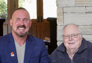 Daddy's Chicken Shack's New Regional Developer Noah Pillsbury and Dave Liniger, Owner and Chairman