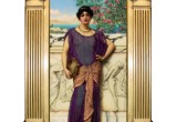 HISTORY: John William Godward, The Tambourine Girl. Auctioned at Sotheby's. Eli Wilner Frame