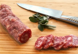 Black Truffle Country Style Salami