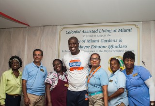 Vice Mayor commends team at Colonial Assisted Living of Miami 