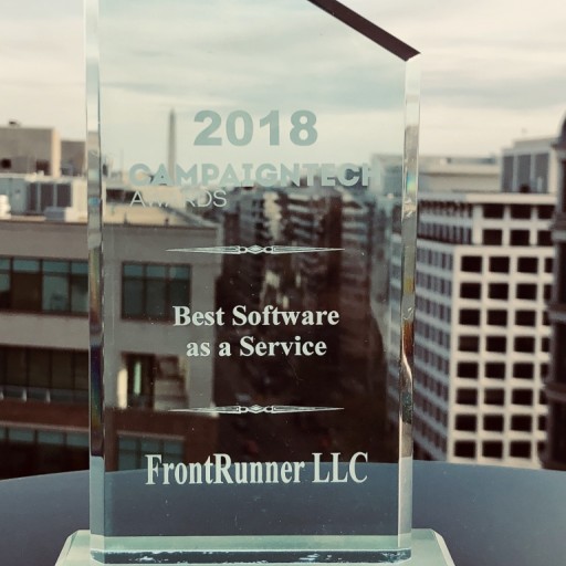 Roswell, Georgia Based FrontRunner Wins 2018 Best Software as a Service in Politics