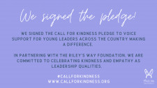 Riley's Way Foundation's Call for Kindness Pledge