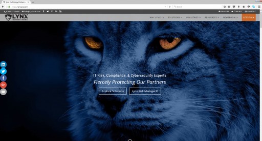 Lynx Technology Partners Achieves a Fast Start in 2016 With 25% Revenue Growth, New Look, Awards, and Expansion of Leadership Team