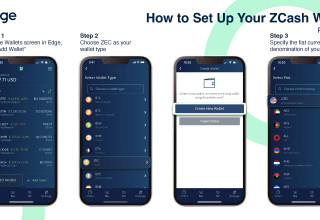 Create your ZEC wallet in a matter of seconds