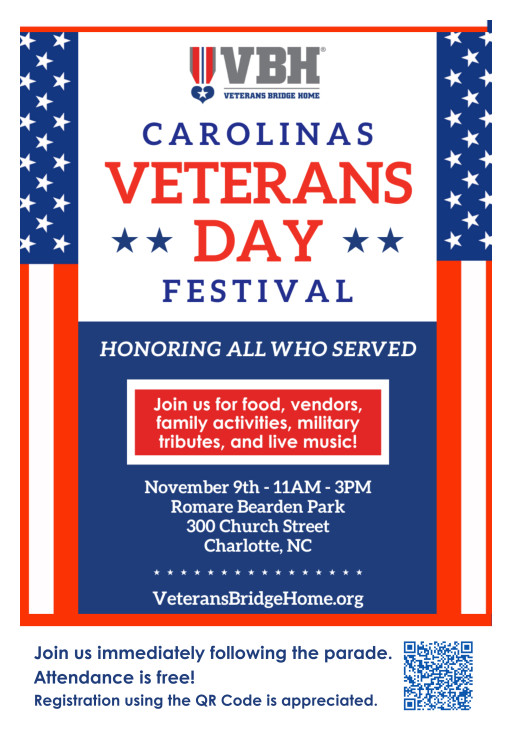 Charlotte Celebrates Veterans Day at the Carolinas Veterans Day Festival