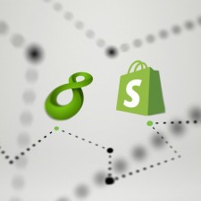 NS8 and Shopify Logos Design 