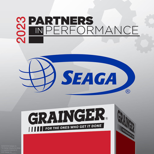 Seaga Recognized for Operational Excellence by Grainger