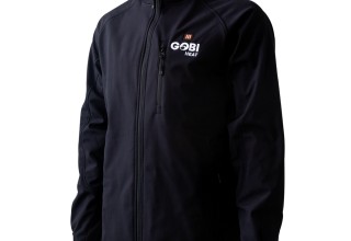 Gobi Heat Sahara Mens 3-Zone Heated Jacket in Onyx