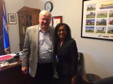 Congressman Glenn Grothman and Dr. Rajamannan