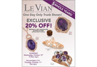 Le Vian Pop Up Event flyer