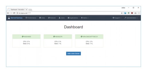 Monitor Multiple Servers in Real Time With Server Genius