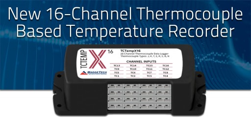 MadgeTech is Turning Heads With Its New 16-Channel Data Logger