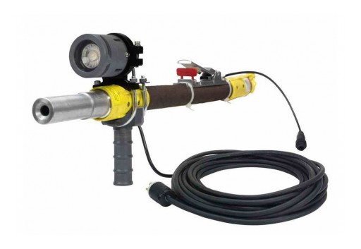 Larson Electronics Releases 18W Work Area LED Nozzle Mount Blasting Light, 24V DC, 1,530 Lumens