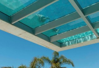 Transparent Pool Floor