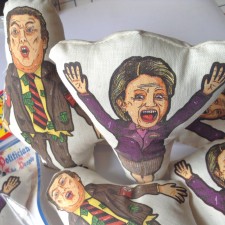 Clinton and Trump Voodoo Dolls