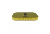 Brikk Lux iPhone Dock in 24k Yellow Gold