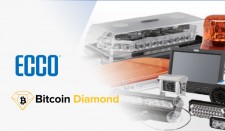 ECCO Warning Lights Logo with Bitcoin Diamond (BCD)