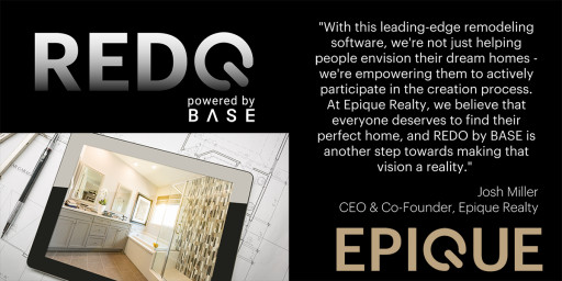 Epique Realty Teams Up with REDO Powered by BASE to Empower Agents With AI-Driven 3D Home Simulations