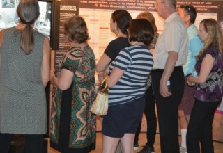 Visitors learned the truth about abusive psychiatric practices at the Psychiatry: An Industry of Death traveling exhibit