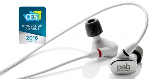 PSB Speakers Named CES 2016 Innovation Awards Honouree