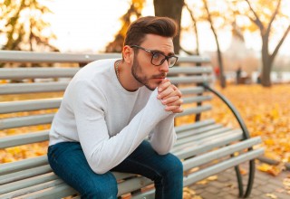 Isolated On a Bench