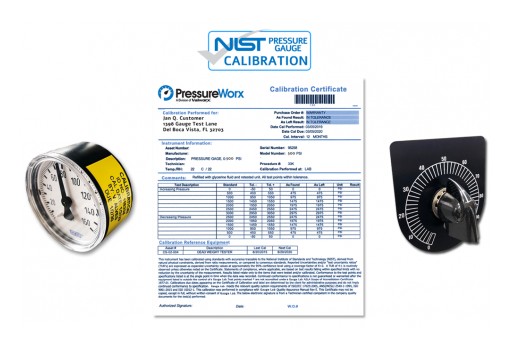 PressureWorx Now Offering NIST Traceable Calibration Service