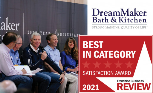 DreamMaker Named #1 Home Services Franchise for 2021