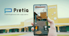 AR cloud platform "Pretia"