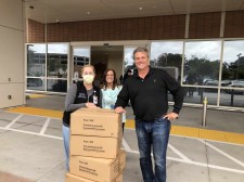 Scripp's Memorial Hospital La Jolla receives 1,200 N95 Face Masks and 1,000 Hand Sanitizers