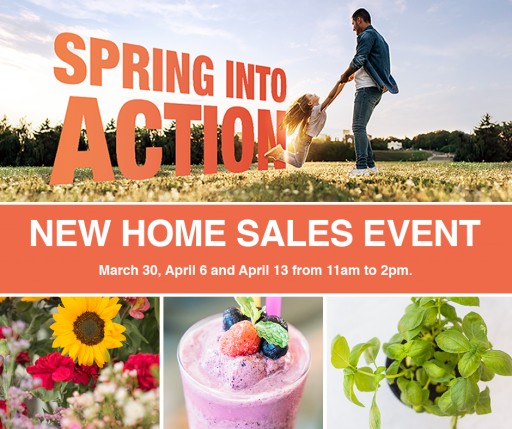 Spring Into Action With Olson Homes During the New Home Sales Event