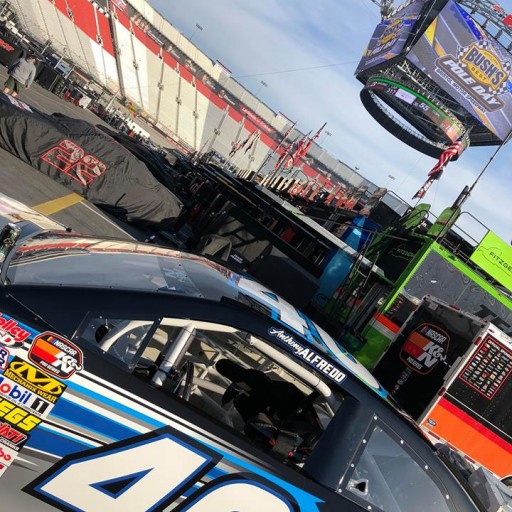 Alfredo Eliminated in Crash While Running Seventh in NASCAR K&N Pro Series East Battle at Bristol