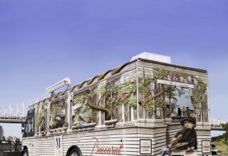 Lady M x Baccarat Luxury Cake Truck