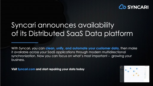 Syncari Poised to Save Businesses Trillions in Bad Data Costs