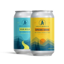 Run Wild IPA and Upside Dawn Golden Ale