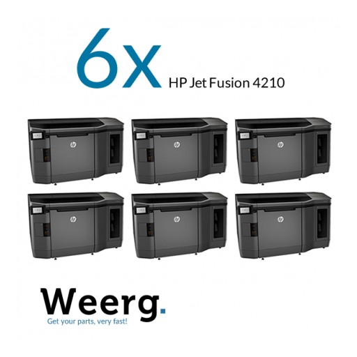 Unprecedented Agreement: Weerg Has Six New HP Jet Fusion 4210