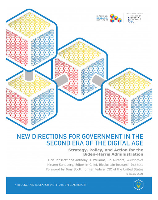 Don Tapscott Releases Comprehensive Report on How US Government Could Reimagine Digital Technology Policy