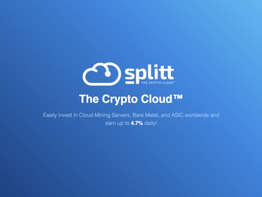 Splitt Introduces Advanced Cryptocurrency Cloud Server for More Profitable and Safe Crypto Mining