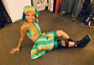 Dancer Nicole Alvarez Uses Equinus Brace In Between Lion King Performances